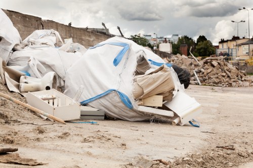 Residents disposing of old furniture in Chingford