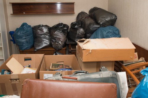 Satisfied customers after completing flat clearance in Chingford.